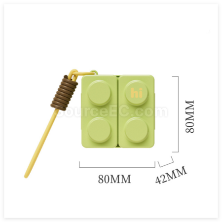 Customization Portable Magnetic Building Block Pillbox Corporate Gifts