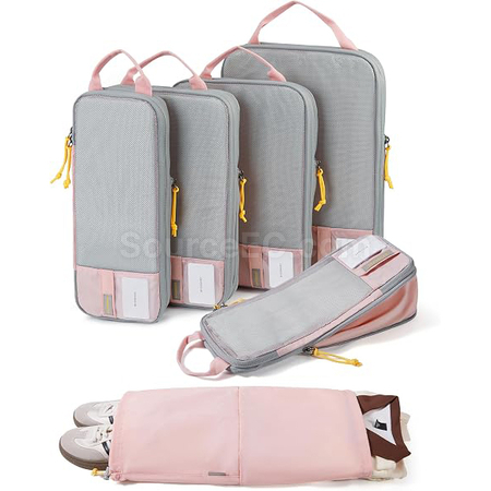 Customization Travel Compression Packing Cubes Set (6 PCS) Corporate Gifts