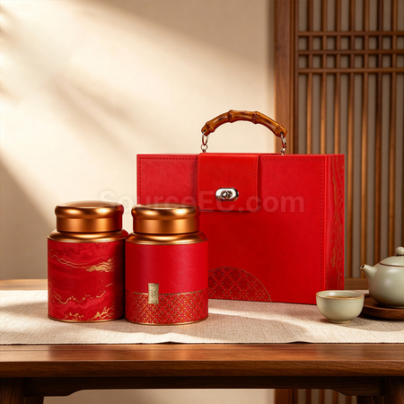 Customization Peaceful Blessing Tea Gift Box Corporate Gifts