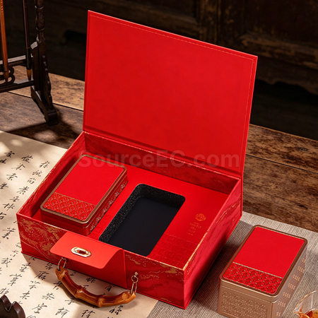 Customization Peaceful Blessing Tea Gift Box Corporate Gifts