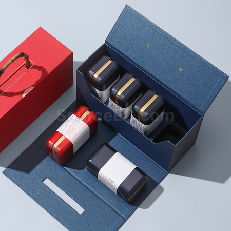 Customization 4-Can Tea Gift Box Set Corporate Gifts