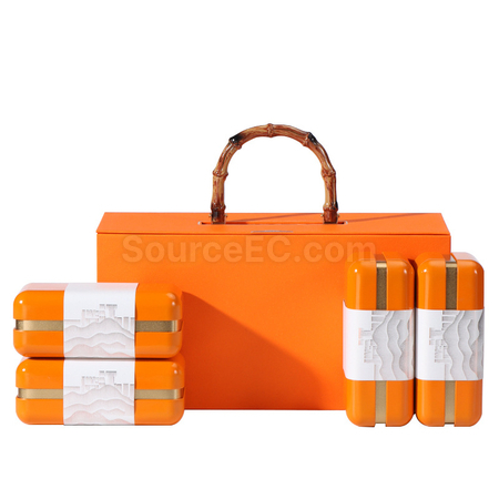 Customization 4-Can Tea Gift Box Set Corporate Gifts