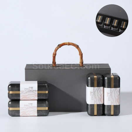 Customization 4-Can Tea Gift Box Set Corporate Gifts
