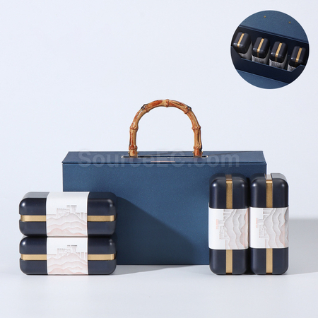 Customization 4-Can Tea Gift Box Set Corporate Gifts