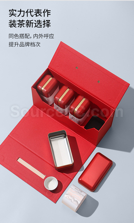 Customization 4-Can Tea Gift Box Set Corporate Gifts
