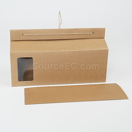 Customization Retro Kraft Paper Tea Packaging Box Corporate Gifts