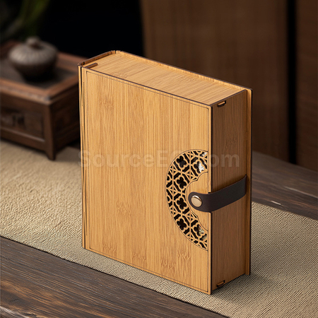 Customization Bamboo-style Tea Gift Box Corporate Gifts
