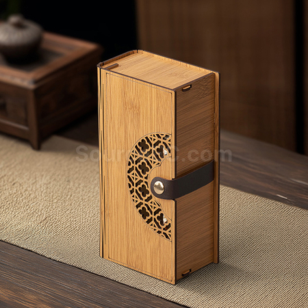 Customization Bamboo-style Tea Gift Box Corporate Gifts