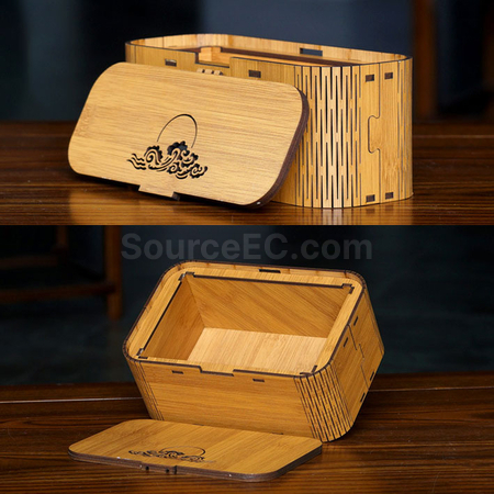 Customization Bamboo-style Tea Gift Box Corporate Gifts