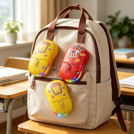 Customization Mouse-Shaped Stress-Relief Keychain Corporate Gifts