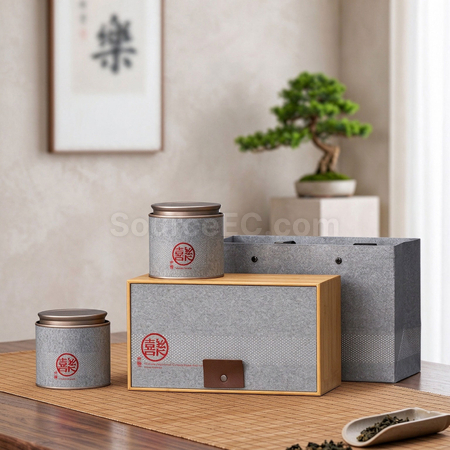 Customization Paper Tin Tea Gift Box Set Corporate Gifts