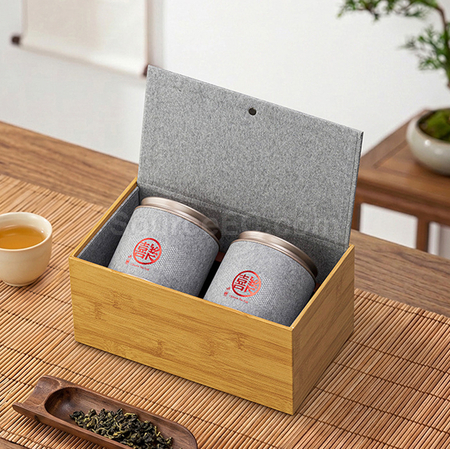 Customization Paper Tin Tea Gift Box Set Corporate Gifts