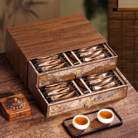 Customization Double-layer Tea Gift Box Set Corporate Gifts