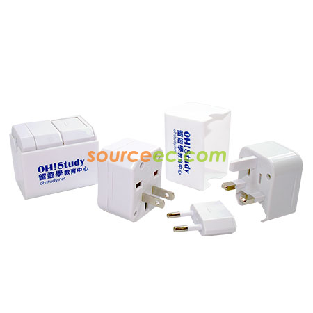 Universal travel adapters, promotional travel adapters, printed travel adapters, branded travel adapters, travel adapters with logo, custom travel adapter,multi-plug adapters, personalized, advertising, charging,usb, flash, drive,thumb, portable