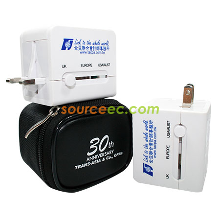 Universal travel adapters, promotional travel adapters, printed travel adapters, branded travel adapters, travel adapters with logo, custom travel adapter,multi-plug adapters, personalized, advertising, charging,usb, flash, drive,thumb, portable