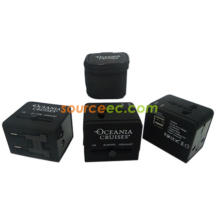 Universal travel adapters, promotional travel adapters, printed travel adapters, branded travel adapters, travel adapters with logo, custom travel adapter,multi-plug adapters, personalized, advertising, charging,usb, flash, drive,thumb, portable