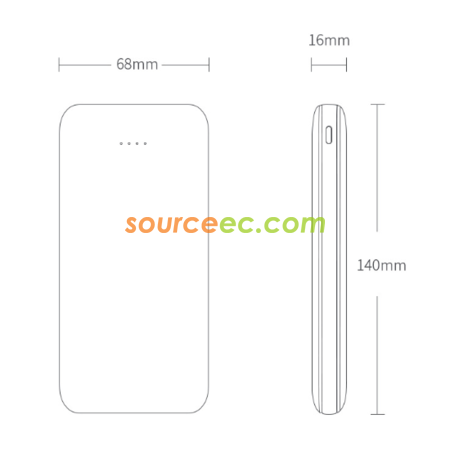 Customization 10000mAh Power Bank Corporate Gifts