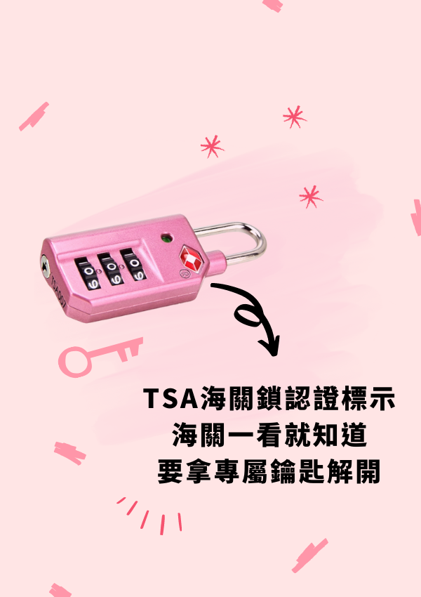 客製化旅行密碼鎖