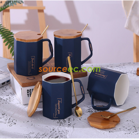 300ML Octagon Mug