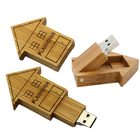 CustomizationHouse-shape Wooden USB Flash DriveCorporate Gifts