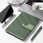 PU Phone Holder and Notebook