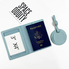 CustomizationPU Luggage Tag and Passport Case Gift SetCorporate Gifts