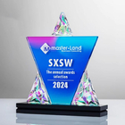 Plated Crystal Award