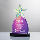 Plated Crystal Award