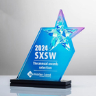 Plated Crystal Award