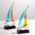 CustomizationGlass Sailboat Crystal TrophyCorporate Gifts