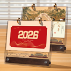 Acrylic desktop calendar