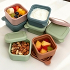 Thickened microwaveable silicone lunch box
