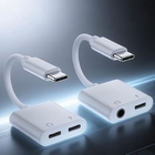Type-C 2-in-1 Headphone Charging Adapter