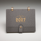 Fabric-Textured Calendar