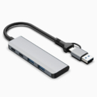 CustomizationDual-connector USB + Type-C 4-in-1 HUBCorporate Gifts