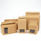 Retro Kraft Paper Tea Packaging Box
